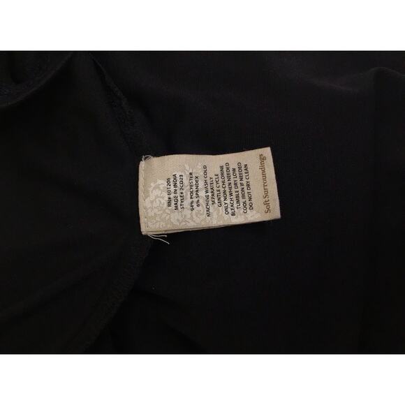 Soft Surroundings Long Sleeve Black Shirt Women's Size Large - Picture 4 of 4